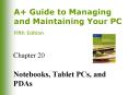 Notebooks, Tablet PCs, and PDAs PowerPoint PPT Presentation