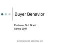 Buyer Behavior PowerPoint PPT Presentation