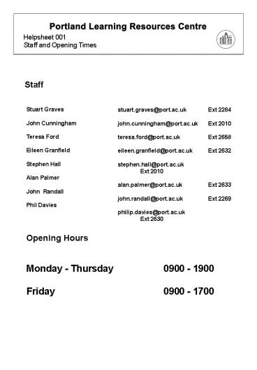 stuart'gravesport'ac'uk Ext 2284