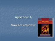 Appendix A