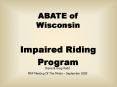 ABATE of Wisconsin PowerPoint PPT Presentation