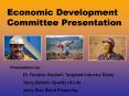 Economic Development Committee Presentation PowerPoint PPT Presentation