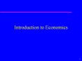 Introduction to Economics PowerPoint PPT Presentation