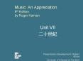 Music: An Appreciation 8th Edition by Roger Kamien PowerPoint PPT Presentation