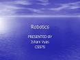 Robotics PowerPoint PPT Presentation