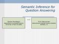 Semantic%20Inference%20for%20Question%20Answering PowerPoint PPT Presentation