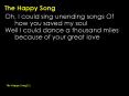 The%20Happy%20Song PowerPoint PPT Presentation