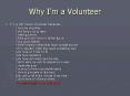 Why Im a Volunteer