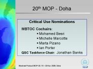 20th MOP Doha