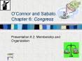 OConnor and Sabato: Chapter 6: Congress PowerPoint PPT Presentation