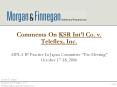 Comments On KSR Intl Co' v' Teleflex, Inc' PowerPoint PPT Presentation