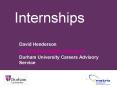 Internships PowerPoint PPT Presentation