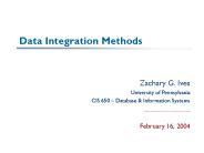 Data Integration Methods