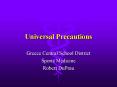 Universal Precautions PowerPoint PPT Presentation