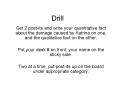 Drill PowerPoint PPT Presentation