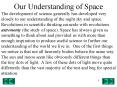 Our Understanding of Space PowerPoint PPT Presentation