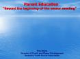 Parent Education PowerPoint PPT Presentation