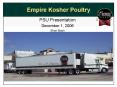 Empire Kosher Poultry PowerPoint PPT Presentation