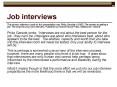Job interviews PowerPoint PPT Presentation