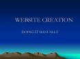 WEBSITE CREATION PowerPoint PPT Presentation