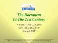 The%20Document%20In%20The%2021st%20Century PowerPoint PPT Presentation