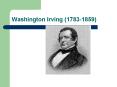 Washington Irving 17831859 PowerPoint PPT Presentation