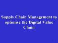 Supply%20Chain%20Management%20to%20optimise%20the%20Digital%20Value%20Chain PowerPoint PPT Presentation