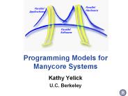 Programming Models for Manycore Systems