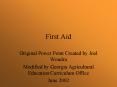 First Aid PowerPoint PPT Presentation