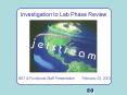 Investigation to Lab Phase Review PowerPoint PPT Presentation