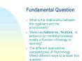 Fundamental Question PowerPoint PPT Presentation