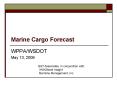 Marine Cargo Forecast PowerPoint PPT Presentation