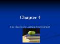 The%20Classroom%20Learning%20Environment PowerPoint PPT Presentation