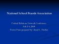 National School Boards Association PowerPoint PPT Presentation