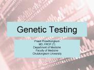 Genetic Testing