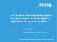 Use of time-dependent parameters for improvement and uncertainty estimation of dynamic models PowerPoint PPT Presentation