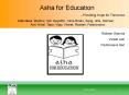 Asha for Education PowerPoint PPT Presentation