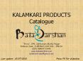 KALAMKARI PRODUCTS Catalogue PowerPoint PPT Presentation