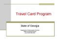 Travel Card Program PowerPoint PPT Presentation