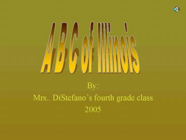 Mrs'' DiStefanos fourth grade class