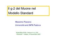 Il g2 del Muone nel