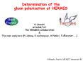 Determination of the gluon polarisation at HERMES PowerPoint PPT Presentation
