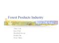 Forest Products Industry PowerPoint PPT Presentation