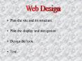 Plan the site and its structure PowerPoint PPT Presentation