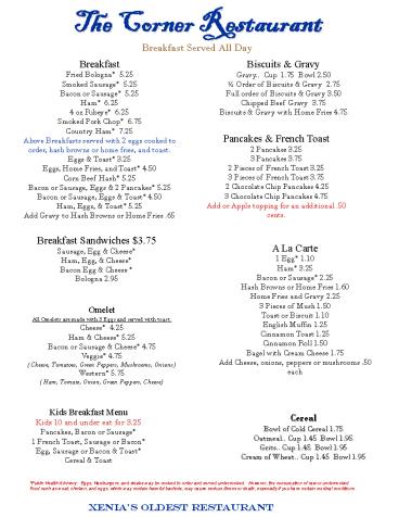 The Corner Restaurant