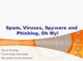 Spam, Viruses, Spyware and Phishing, Oh My! PowerPoint PPT Presentation