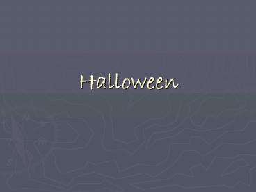 Halloween