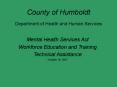 County of Humboldt PowerPoint PPT Presentation