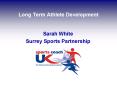 Long Term Athlete Development PowerPoint PPT Presentation