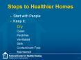 Steps to Healthier Homes PowerPoint PPT Presentation